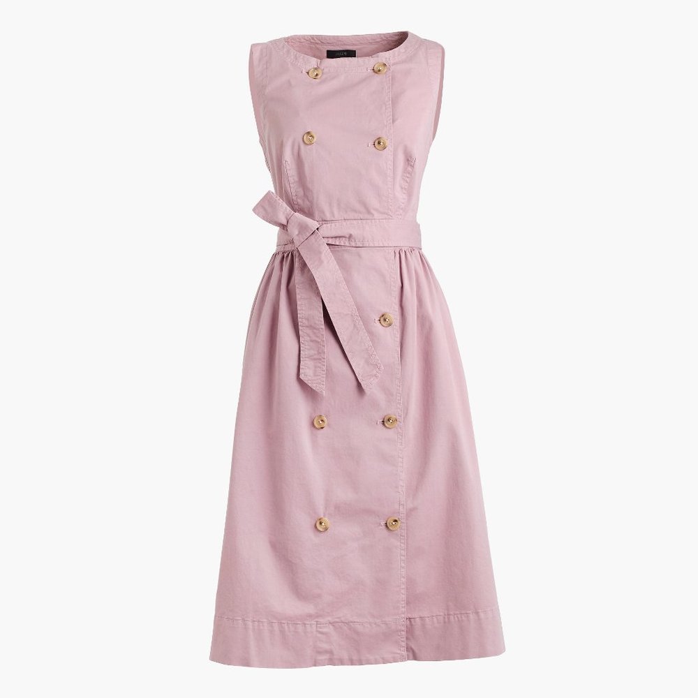 J. Crew - Garment-Dyed Trench Dress